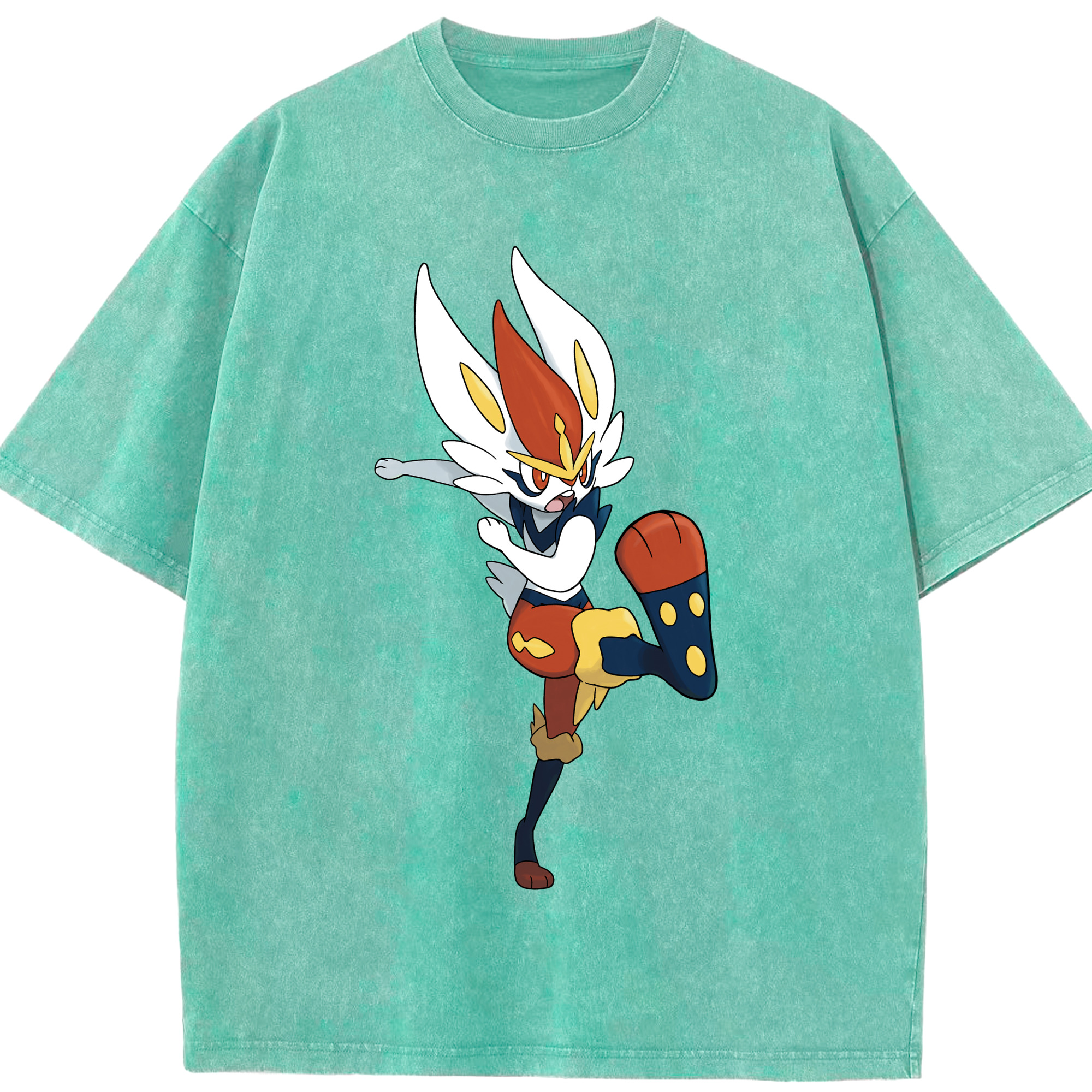 （画像用） ポケットモンスター Pokémon 綿100% ヴィンテージ風 半袖Tシャツ（フロントプリント）